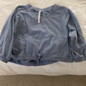 Lulu lemon V- neck sweatshirt